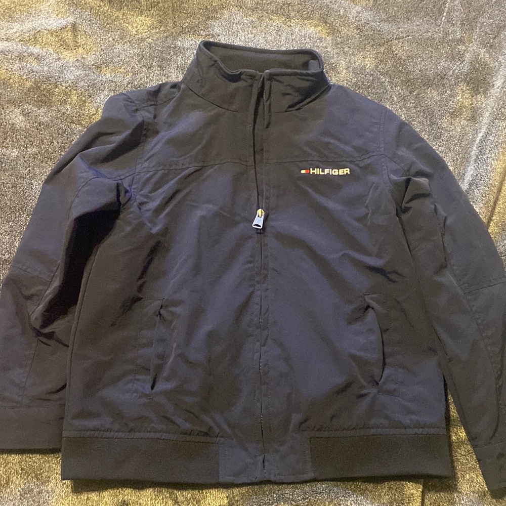 Boys blue windbreaker jacket